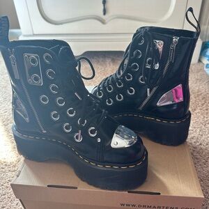 Dr. marten platform boots